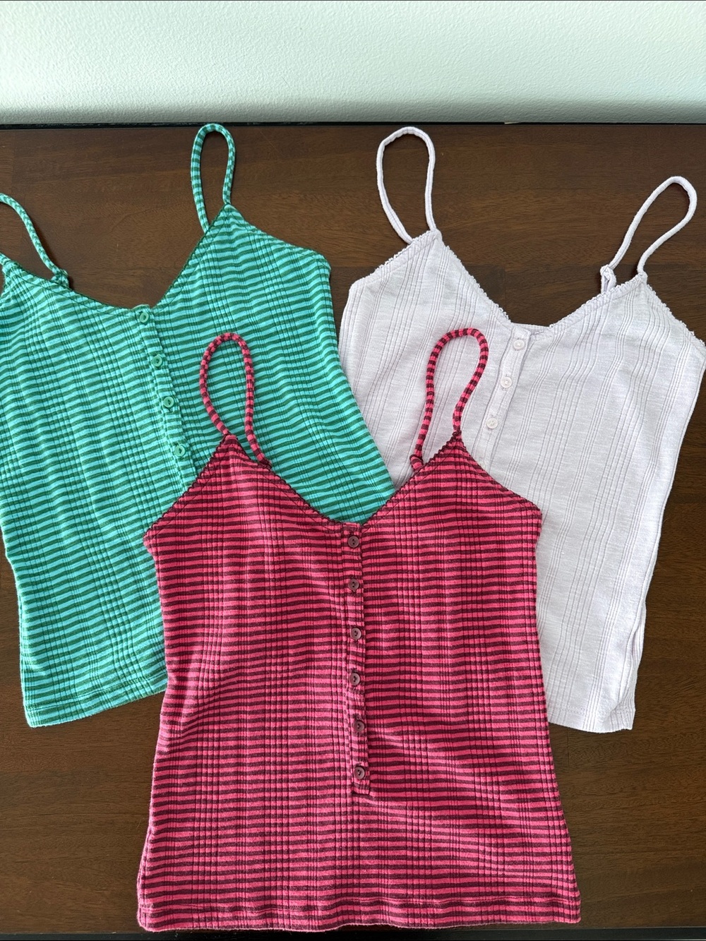 3 New American Eagle crop tank tops